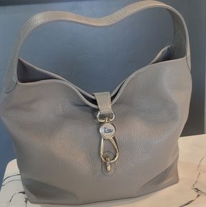 Dooney & Bourke logo lock shoulder bag